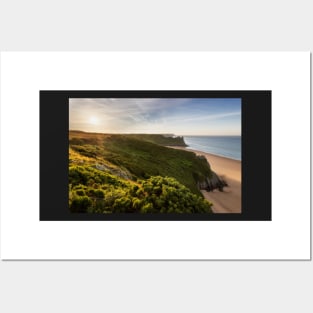 Looking towards Little Tor, Great Tor and Tor Bay, Gower Posters and Art